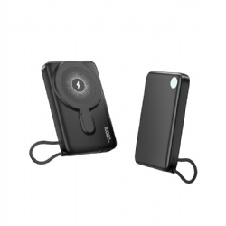 10000mAh Slim Magsafe power bank with built in cable