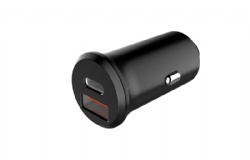 38W Super Mini & Metal iPhone 12 Car Charger PD & QC3.0, AINOPE Car Charger Adapter Dual Port Compatible with iPhone 13/12/Pro/Pro Max/Mini/11/XR/XS/X, Samsung S21 /20/10, Note20/10