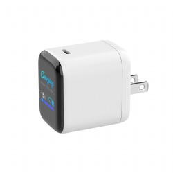 AI TFT GaN 45W wall charger with Touch-sensitive key