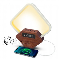 Multi - functional Sunrise Alarm Clock Table Lamp