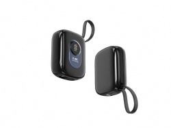 PD22.5W 10000mAh Fast charging power bank with built-in dual cables