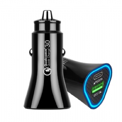 QC3.0 PD 20W 38W quick car charger